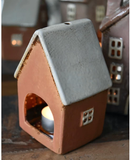 Pastel Perzik Kleurig Theelicht Huisje Nyhavn, IB Laursen 7 Pastel Perzik Kleurig Theelicht Huisje Nyhavn, IB Laursen - Afbeelding 5