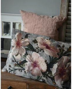 Pastel Roze Rechthoekige Kussenhoes 'Tuscany', IB Laursen -Kortingswinkel voor woondecoratie pastel roze rechthoekige kussenhoes tuscany ib laursen 2