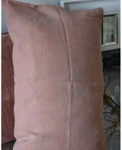 Pastel Roze Rechthoekige Kussenhoes 'Tuscany', IB Laursen