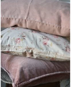 Pastel Roze Rechthoekige Kussenhoes 'Tuscany', IB Laursen -Kortingswinkel voor woondecoratie pastel roze rechthoekige kussenhoes tuscany ib laursen 4