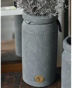 Pot Aardewerk Majestic Grijs Met Sierrandje En Kraag XL, Brynxz 15 Pot Aardewerk Majestic Grijs Met Sierrandje En Kraag XL, Brynxz -Kortingswinkel voor woondecoratie pot aardewerk majestic grijs met sierrandje en kraag xl brynxz 5