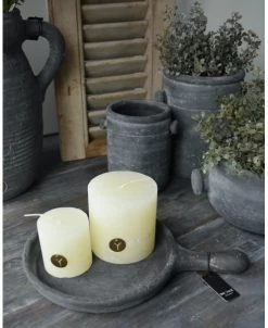 Rond Aardewerk Plateau Met Handvat Vintage Grijs, Brynxz -Kortingswinkel voor woondecoratie rond aardewerk plateau met handvat vintage grijs brynxz 4