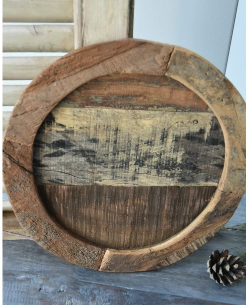 Ronde Oud Houten Plateau, IB Laursen 5 Ronde Oud Houten Plateau, IB Laursen - Afbeelding 3