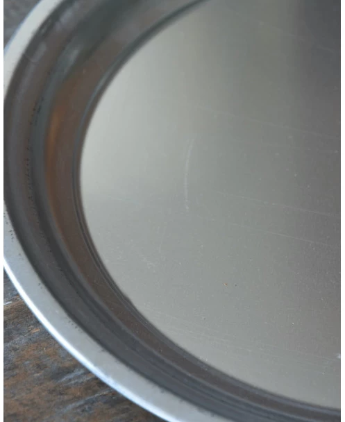 Ronde Schaal Zilver Zink Per 3 Stuks 6 Ronde Schaal Zilver Zink Per 3 Stuks - Afbeelding 4