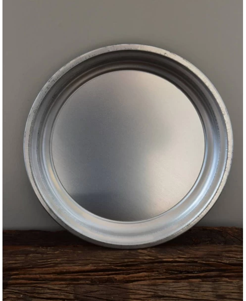 Ronde Schaal Zilver Zink Per 3 Stuks 8 Ronde Schaal Zilver Zink Per 3 Stuks - Afbeelding 6