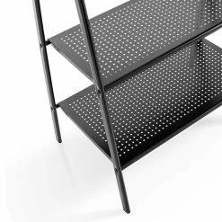 Ladderkleerhanger Met Stang En 2 Planken In Matzwart Geverfd Metaal - Lupine 7 Ladderkleerhanger Met Stang En 2 Planken In Matzwart Geverfd Metaal - Lupine -Kortingswinkel voor woondecoratie scala appendiabiti con asta e 2 ripiani in metallo verniciato nero opaco lupin 2