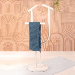 Design Valet Stand In RAL Geverfd Staal Made In Italy - Arcano -Kortingswinkel voor woondecoratie servomuto di design in acciaio verniciato ral made in italy arcano 9