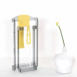 Modern Design Servomuto Plexiglas Gerookte Mose, Made In Italy