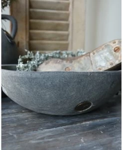 Set Ovale Handgemaakte Schalen Majestic Grijs, Brynxz 14 Set Ovale Handgemaakte Schalen Majestic Grijs, Brynxz -Kortingswinkel voor woondecoratie set ovale handgemaakte schalen majestic grijs brynxz 4