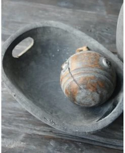 Set Ovale Handgemaakte Schalen Majestic Grijs, Brynxz 15 Set Ovale Handgemaakte Schalen Majestic Grijs, Brynxz -Kortingswinkel voor woondecoratie set ovale handgemaakte schalen majestic grijs brynxz 5