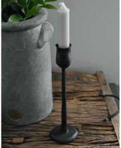 Smeedijzeren Kandelaar Zwart, Brynxz