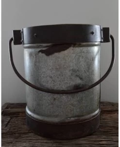 Stoere Zinken Emmer Met Hengsel -Kortingswinkel voor woondecoratie stoere zinken emmer met hengsel 4