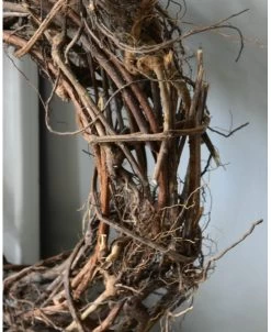 Takken Met Wortels Gevlochten Open Krans Naturel -Kortingswinkel voor woondecoratie takken met wortels gevlochten open krans naturel 2