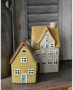 Theelicht Huisjes Nyhavn Pastel Zand, IB Laursen -Kortingswinkel voor woondecoratie theelicht huisjes nyhavn pastel zand ib laursen 4