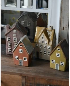 Theelicht Huisjes Nyhavn Pastel Zand, IB Laursen -Kortingswinkel voor woondecoratie theelicht huisjes nyhavn pastel zand ib laursen 6
