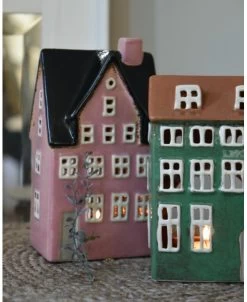 Theelicht Pakhuis Nyhavn Roze Met Zwart Dak, IB Laursen -Kortingswinkel voor woondecoratie theelicht pakhuis nyhavn roze met zwart dak ib laursen 5