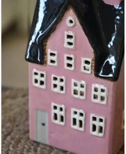 Theelicht Pakhuis Nyhavn Roze Met Zwart Dak, IB Laursen -Kortingswinkel voor woondecoratie theelicht pakhuis nyhavn roze met zwart dak ib laursen 6