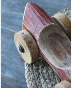 Unieke Rode Auto Van Hout Met Blauw Nr 94, IB Laursen -Kortingswinkel voor woondecoratie unieke rode auto van hout met blauw nr 94 ib laursen 4