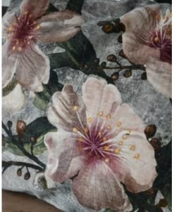 Velours Kussen Met Pastel Kleurige Bloemen Rechthoekig -Kortingswinkel voor woondecoratie velours kussen met pastel kleurige bloemen rechthoekig 6