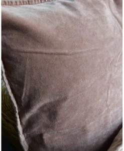 Velours Kussenhoes 'Burned Rose', IB Laursen -Kortingswinkel voor woondecoratie velours kussenhoes burned rose ib laursen 1