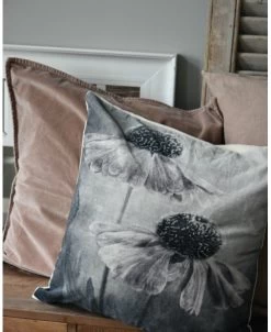 Velours Kussenhoes 'Burned Rose', IB Laursen -Kortingswinkel voor woondecoratie velours kussenhoes burned rose ib laursen 6