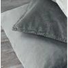 Velours 'thunder Grey' Vierkante Kussenhoes, IB Laursen -Kortingswinkel voor woondecoratie velours thunder grey vierkante kussenhoes ib laursen