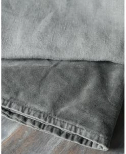 Velours 'thunder Grey' Vierkante Kussenhoes, IB Laursen -Kortingswinkel voor woondecoratie velours thunder grey vierkante kussenhoes ib laursen 1 6