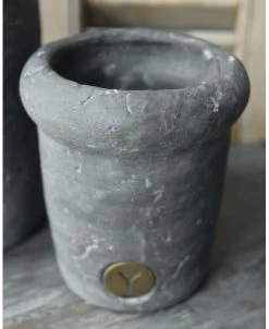 Vintage Grijze Rechte Pot Met Bolle Rand Klein, Brynxz 12 Vintage Grijze Rechte Pot Met Bolle Rand Klein, Brynxz -Kortingswinkel voor woondecoratie vintage grijze rechte pot met bolle rand klein brynxz 3