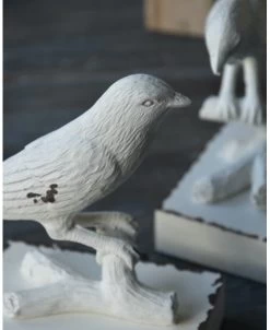 Vogel Boekensteun Antiek Wit, Set Van Twee -Kortingswinkel voor woondecoratie vogel boekensteun antiek wit set van twee 5