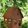 Vogel Voeder Huisje Van Roest Metaal Aan Ketting -Kortingswinkel voor woondecoratie vogel voeder huisje van roest metaal aan ketting