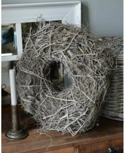 White Wash Krans Van Takken En Wortels