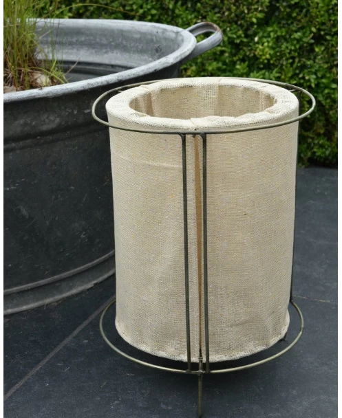 Windlicht Met Doek Naturel Middel, IB Laursen 5 Windlicht Met Doek Naturel Middel, IB Laursen - Afbeelding 3