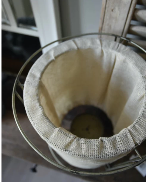 Windlicht Met Doek Naturel Middel, IB Laursen 9 Windlicht Met Doek Naturel Middel, IB Laursen - Afbeelding 7