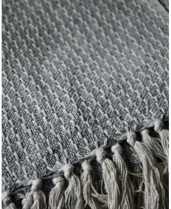 Woonkleed Sprei In Gebroken Wit Met Zacht Blauw/grijs, IB Laursen 10 Woonkleed Sprei In Gebroken Wit Met Zacht Blauw/grijs, IB Laursen -Kortingswinkel voor woondecoratie woonkleed sprei in gebroken wit met zacht blauwgrijs ib laursen 2