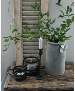 Zwart Metalen Houder Atmosphere Groot, Brynxz -Kortingswinkel voor woondecoratie zwart metalen houder atmosphere groot brynxz 5