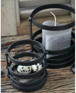 Zwart Metalen Houder Atmosphere Groot, Brynxz -Kortingswinkel voor woondecoratie zwart metalen houder atmosphere groot brynxz 6